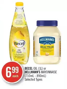 Shoppers Drug Mart Becel oil or hellmann's mayonnaise offer