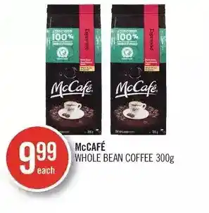 Shoppers Drug Mart Mccafe whole bean coffee offer