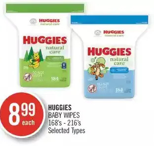 Shoppers Drug Mart Huggies baby wipes offer