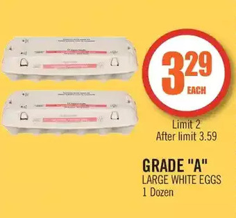 Shoppers Drug Mart Grade "a" large white eggs offer