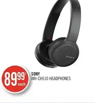 Shoppers Drug Mart Sony wh-ch5 10 headphones offer