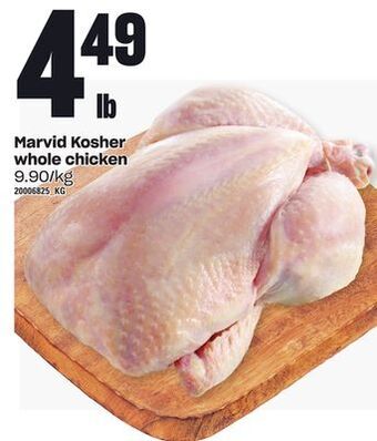 Loblaws Marvid kosher whole chicken offer