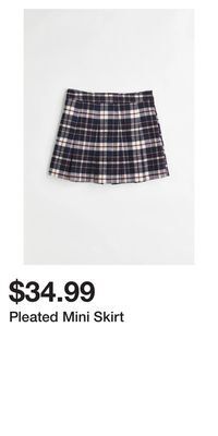 H&M Pleated mini skirt offer