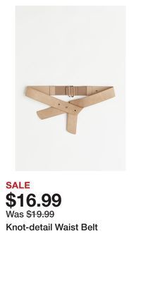 H&M Knot-detail waist belt offer