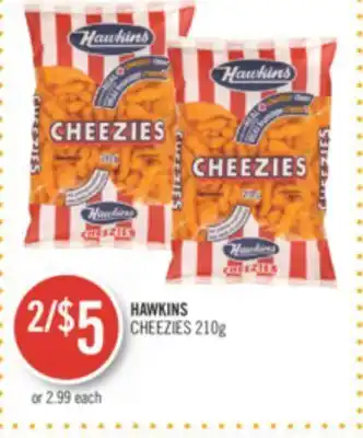Shoppers Drug Mart Hawkins cheezies offer