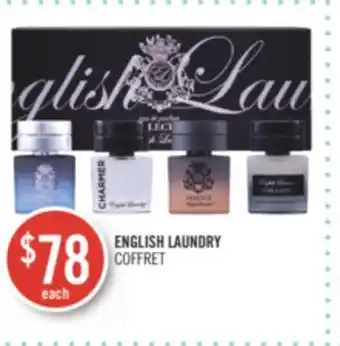 Shoppers Drug Mart English laundry coffret offer