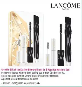 Shoppers Drug Mart Lancôme le 8 hypnôse mascara set offer