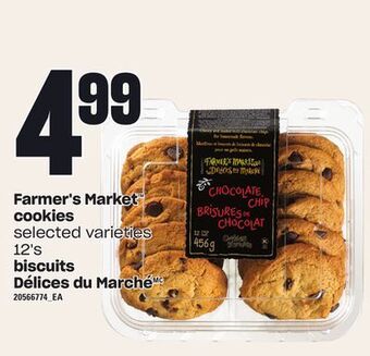 Independent City Market Farmer's market™ cookies, 12's offer