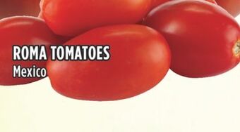 Marché Adonis Roma tomatoes offer