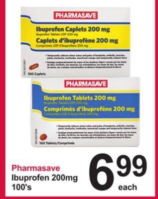 Pharmasave Pharmasave ibuprofen offer