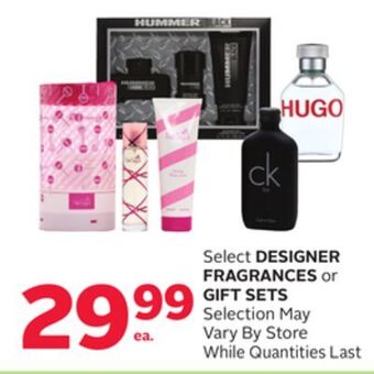 Rexall Select designer fragrances or gift sets offer