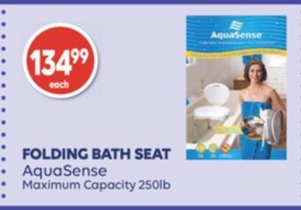 Wellwise by Shoppers Folding bath seat aquasense offer