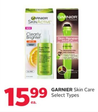 Rexall Garnier skin care offer