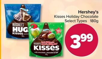 PharmaChoice Hershey's kisses holiday chocolate offer