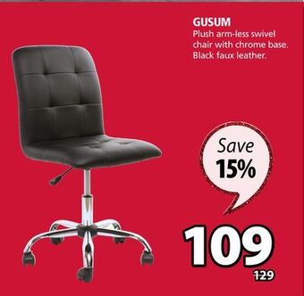 JYSK Gusum office chair offer