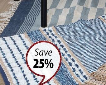 JYSK Tuva woven loop floor rug offer