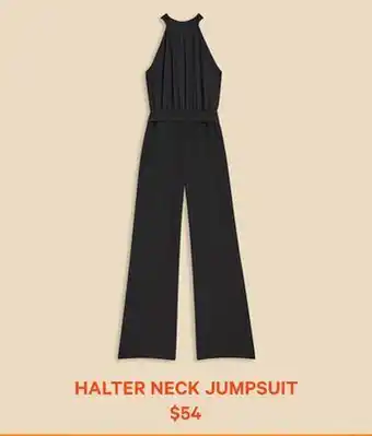 Joe Fresh Halter neck jumpsuit offer