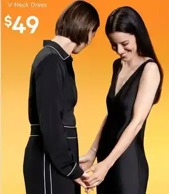 Joe Fresh V-neck dress offer