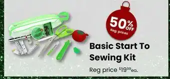 Fabricland Basic start to sewing kit offer
