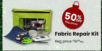 Fabricland Fabric repair kit offer