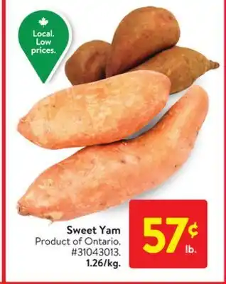 Walmart Sweet yam offer