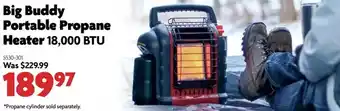 Home Hardware Big buddy portable propane heater 18,000 btu offer