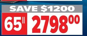 2001 Audio Video Samsung 65" quantum hdr oled 4k offer