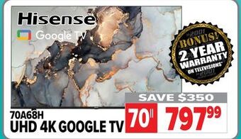 2001 Audio Video Uhd 4k google tv offer