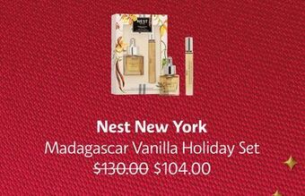 Sephora Madagascar vanilla holiday set offer
