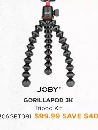 Henry's Joby gorillapod 3k tripod kit offer