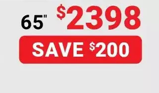 Visions Electronics Lg 65" c2pua smart tv offer