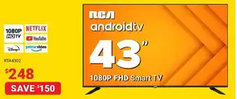 Visions Electronics Rca 43" android tv offer
