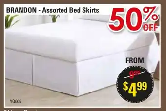 Brandon - Assorted Bed Skirts