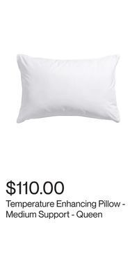 Hudson's Bay Temperature enhancing pillow - medium support - queen offer