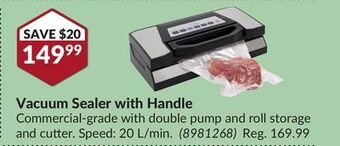 Princess Auto Vacuum sealer with handle offer