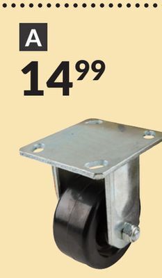 Princess Auto 4 in. phenolic casters offer