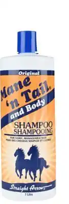 Princess Auto Equine straight arrow coat-care shampoo offer