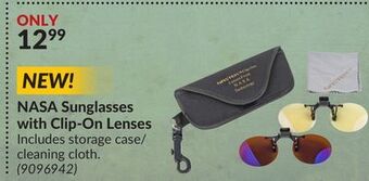 Princess Auto Nasa sunglasses with clip-on lenses offer