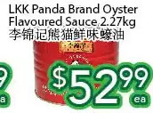 Ample Food Market Lkk panda brand oyster flavoured sauce offer