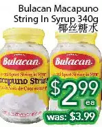 Ample Food Market Bulacan macapuno string in syrup offer
