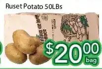 Ample Food Market Russet potatoes offer