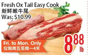 Bestco Food Mart Fresh ox tail easy cook offer