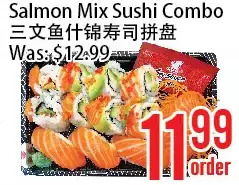Bestco Food Mart Salmon mix sushi combo offer