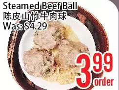 Bestco Food Mart Steamed beef ball offer