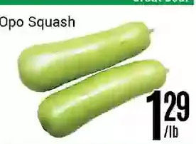 Nations Fresh Foods Opo squash offer