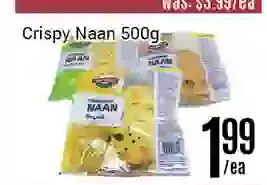 Nations Fresh Foods Crispy naan offer