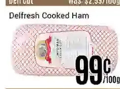 Nations Fresh Foods Delfresh cooked ham offer