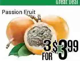 Nations Fresh Foods Passion fruit offer