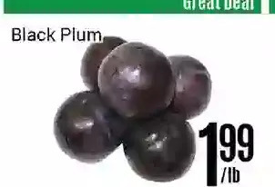 Nations Fresh Foods Black plum offer