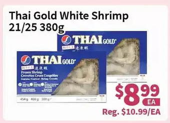 Blue Sky Supermarket Thai gold white shrimp offer